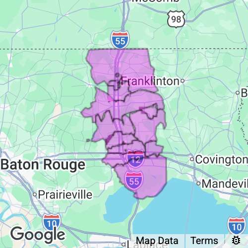 Tangipahoa County Louisiana real estate agent mailing area