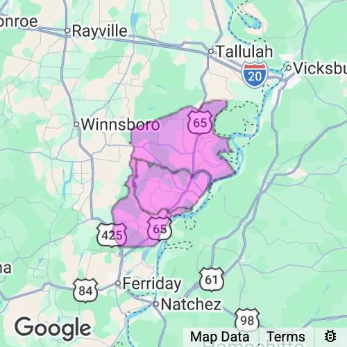 Tensas County Louisiana real estate agent mailing area