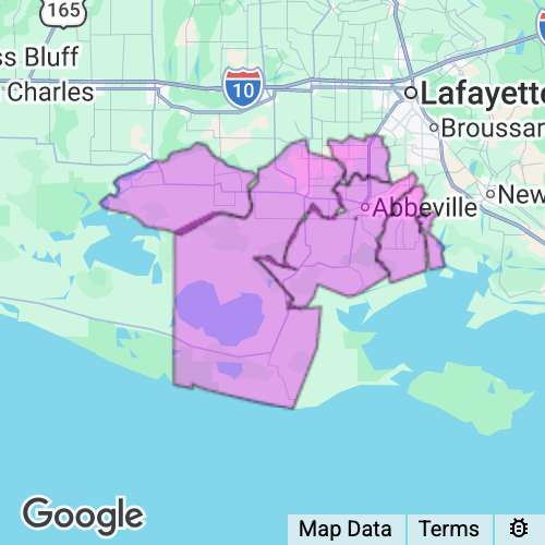 Vermilion County Louisiana real estate agent mailing area