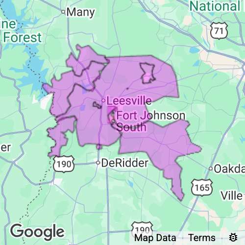 Vernon County Louisiana real estate agent mailing area