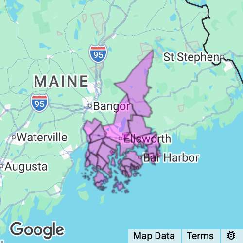 Hancock County Maine real estate agent mailing area