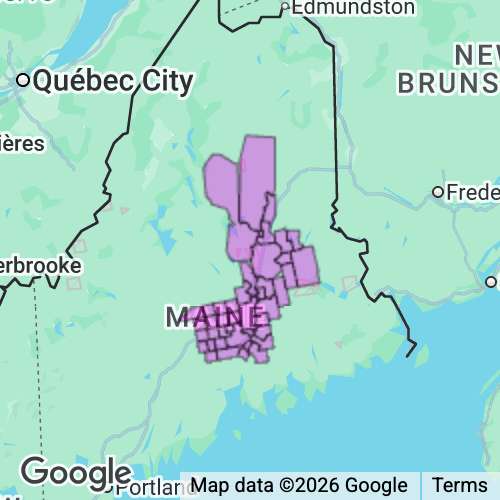 Penobscot County Maine real estate agent mailing area