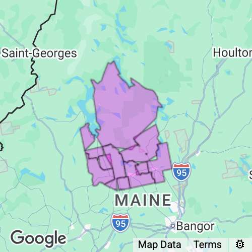 Piscataquis County Maine real estate agent mailing area
