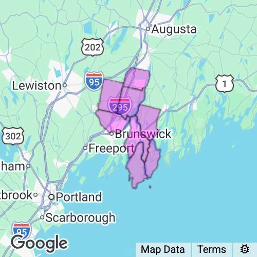 Sagadahoc County Maine real estate agent mailing area