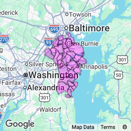 Anne Arundel County Maryland real estate agent mailing area