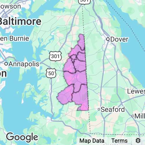 Caroline County Maryland real estate agent mailing area
