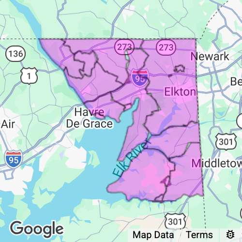 Cecil County Maryland real estate agent mailing area