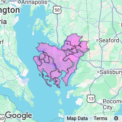 Dorchester County Maryland real estate agent mailing area