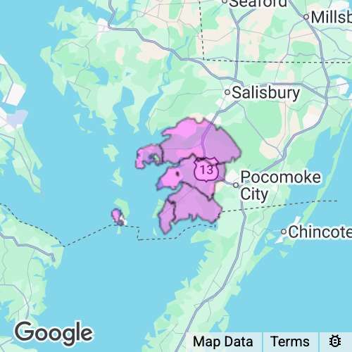 Somerset County Maryland real estate agent mailing area