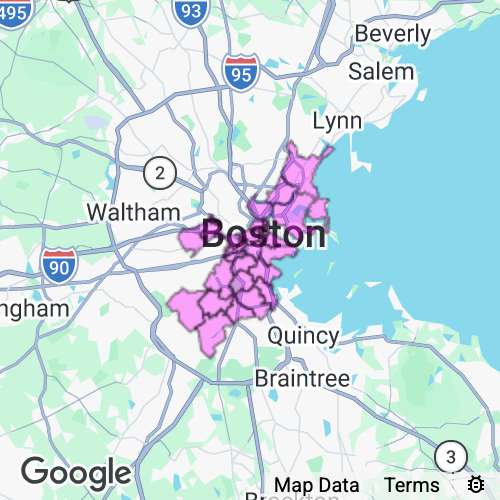 Suffolk County Massachusetts real estate agent mailing area