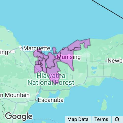 Alger County Michigan real estate agent mailing area