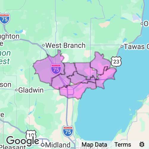 Arenac County Michigan real estate agent mailing area