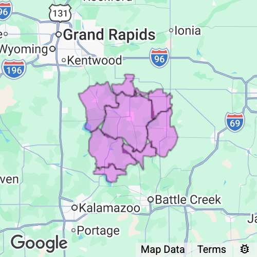 Barry County Michigan real estate agent mailing area