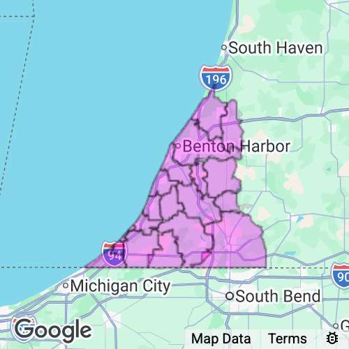 Berrien County Michigan real estate agent mailing area
