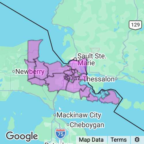 Chippewa County Michigan real estate agent mailing area