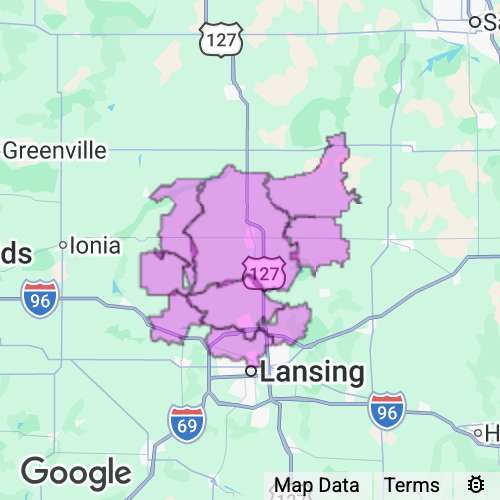 Clinton County Michigan real estate agent mailing area