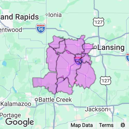 Eaton County Michigan real estate agent mailing area