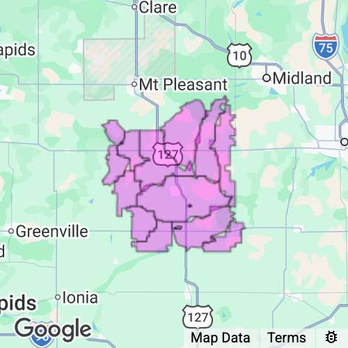 Gratiot County Michigan real estate agent mailing area