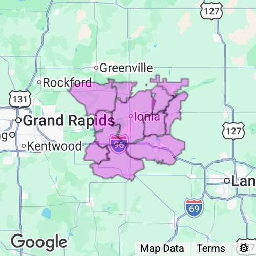 Ionia County Michigan real estate agent mailing area