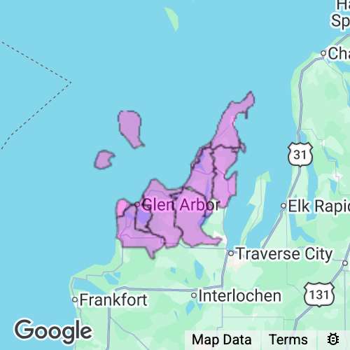 Leelanau County Michigan real estate agent mailing area