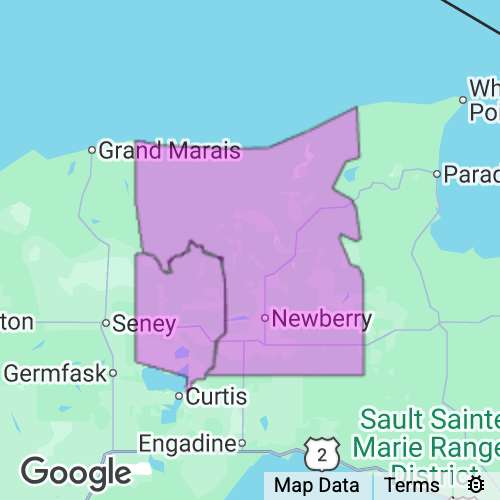 Luce County Michigan real estate agent mailing area