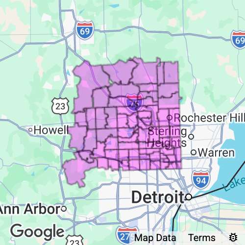 Oakland County Michigan real estate agent mailing area