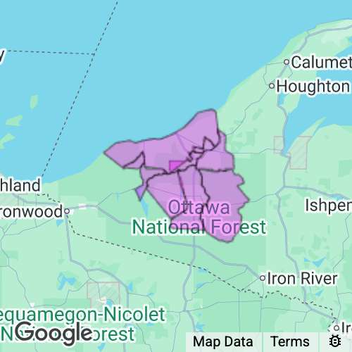 Ontonagon County Michigan real estate agent mailing area
