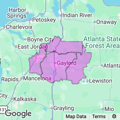 Otsego County Michigan real estate agent mailing area