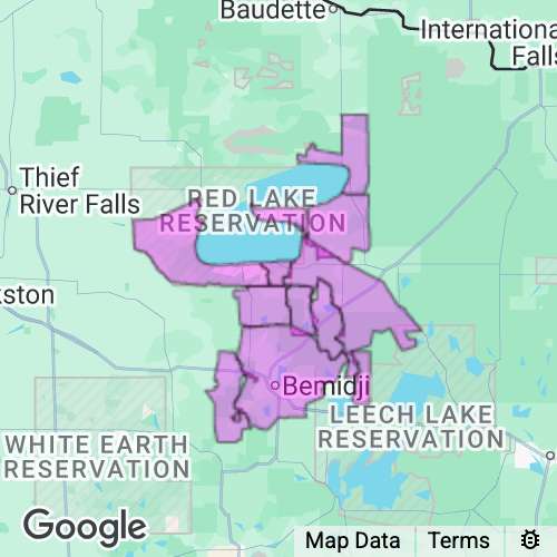 BELTRAMI county map