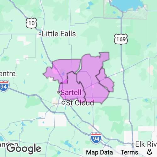 BENTON county map