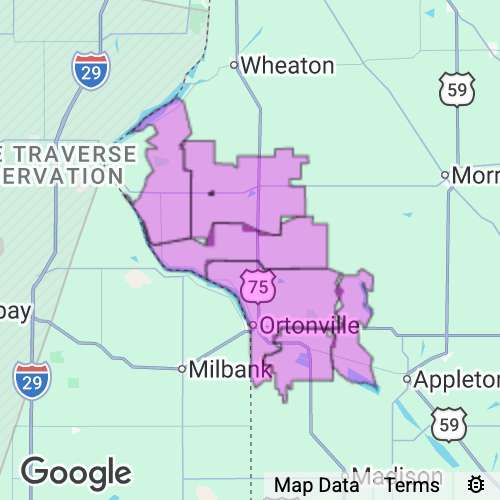BIG STONE county map