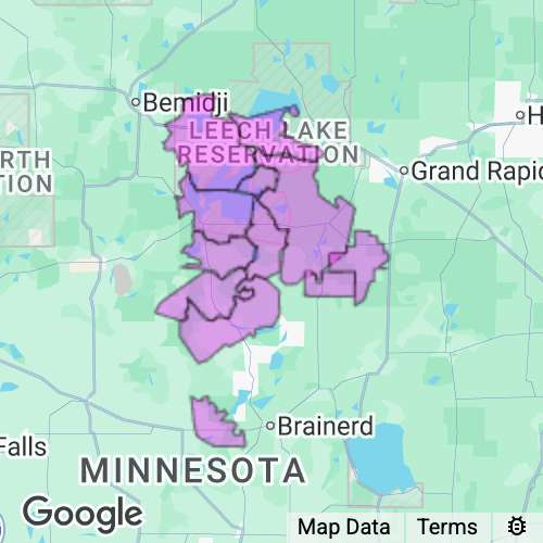CASS county map