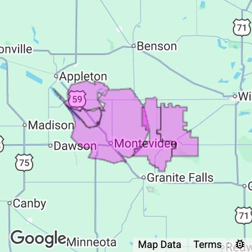 CHIPPEWA county map