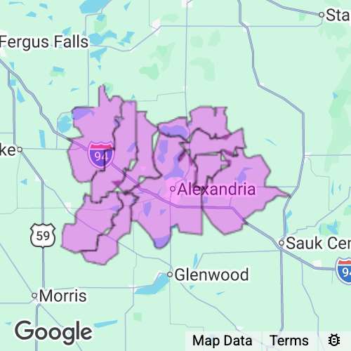 DOUGLAS county map