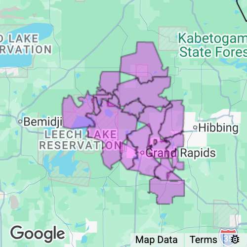 ITASCA county map