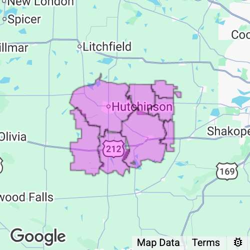 MCLEOD county map