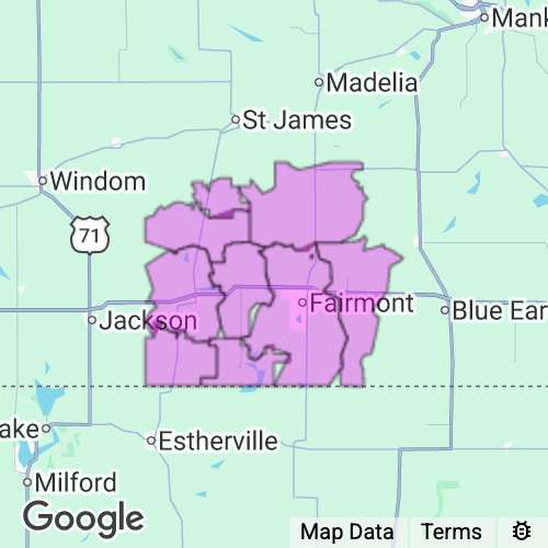 MARTIN county map
