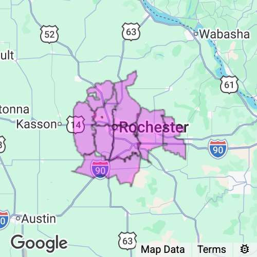 OLMSTED county map
