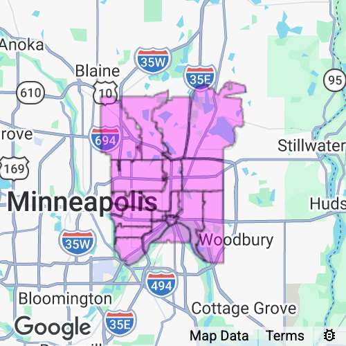 RAMSEY county map