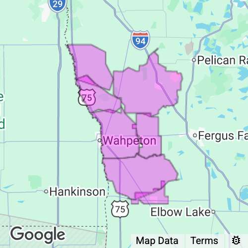 WILKIN county map