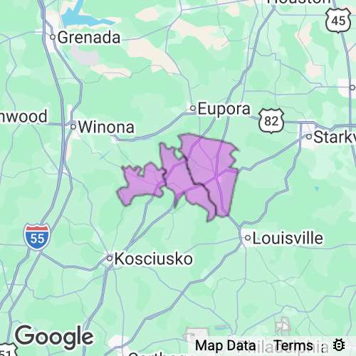 Choctaw County Mississippi real estate agent mailing area