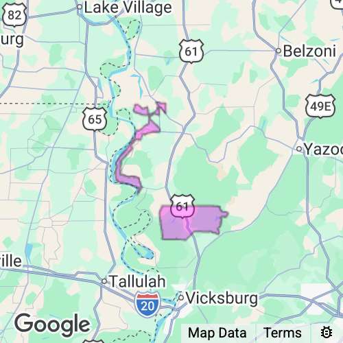 Issaquena County Mississippi real estate agent mailing area