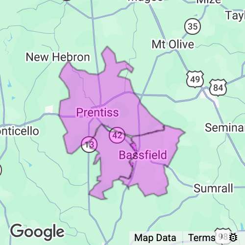 Jefferson Davis County Mississippi real estate agent mailing area