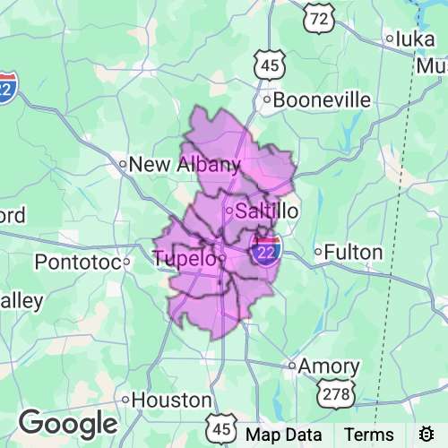 Lee County Mississippi real estate agent mailing area