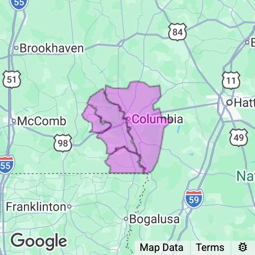 Marion County Mississippi real estate agent mailing area