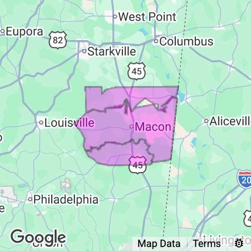 Noxubee County Mississippi real estate agent mailing area