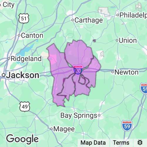 Scott County Mississippi real estate agent mailing area