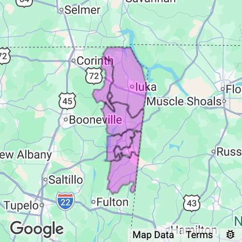 Tishomingo County Mississippi real estate agent mailing area