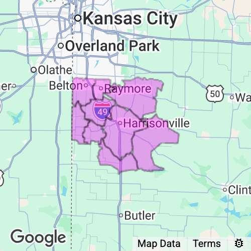 Cass County Missouri real estate agent mailing area