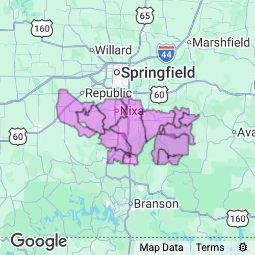 Christian County Missouri real estate agent mailing area